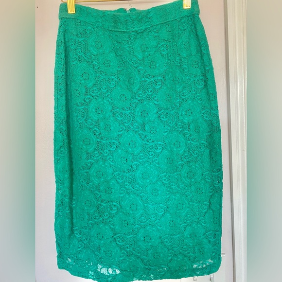 Maeve jersey lace pencil skirt from ANTHROPOLOGIE SIZE SMALL - Picture 1 of 7